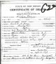 My 3rd great-grandmother Rachel Griner (nee Loder) Death Certificate