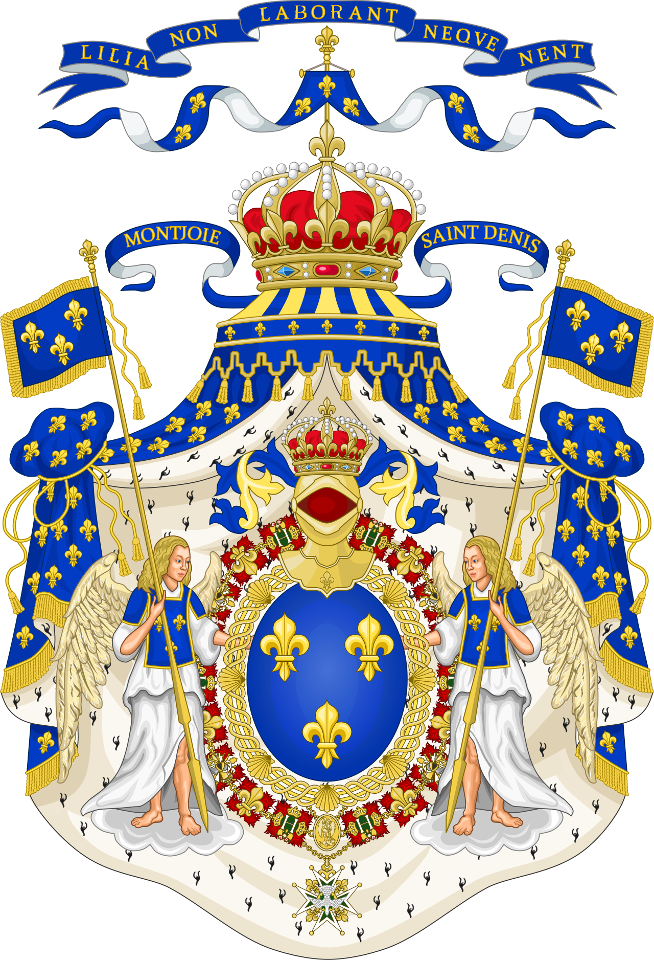 French Bourbon Royal Arms